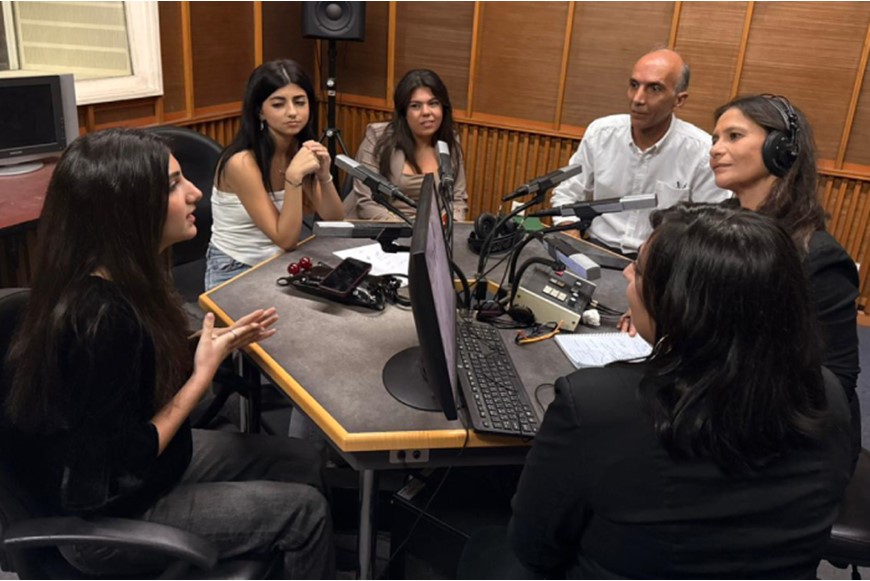 NDU Journalism Students Meet with Ministers and Media Professionals 1